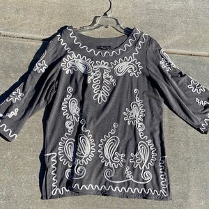Comfy and classy embroidered top